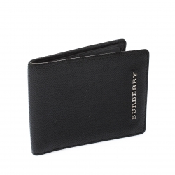 Burberry Black International Bifold Wallet