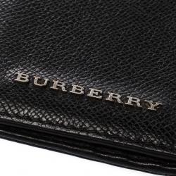 Burberry Black International Bifold Wallet