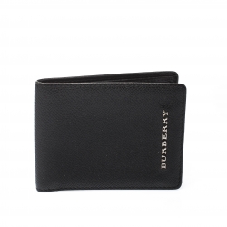 Burberry Black International Bifold Wallet