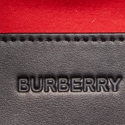 Burberry Beige/Black Vintage Check Fabric and Leather Sonny Bum Bag
