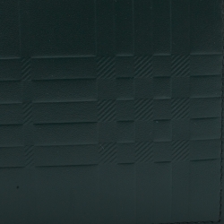 Burberry Green Embossed Check Leather CC Bill8 Wallet