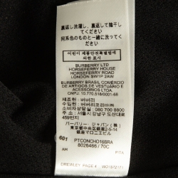 Burberry Beige Nova Checks Knit Zip Front Jacket XS