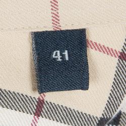 مملوكة مسبقًا Burberry Men's White Shirt EU41