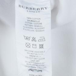 مملوكة مسبقًا Burberry London Men's White Shirt L