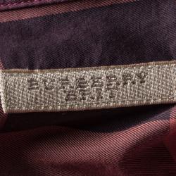 Pre Owned Burberry Brit Multicolor Checked Cotton Long Sleeve Button Down Shirt L