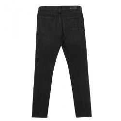 Pre Owned Burberry Brit Dark Grey Faded Effect Denim Slim Fit Jeans M