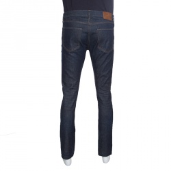 Pre Owned Burberry Brit Indigo Dark Wash Denim Slim Fit Jeans M