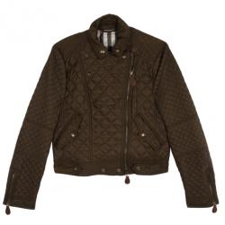 مملوكة مسبقًا Burberry Brit Oakcliffe Quilted Jacket L