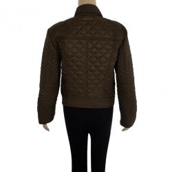 مملوكة مسبقًا Burberry Brit Oakcliffe Quilted Jacket L