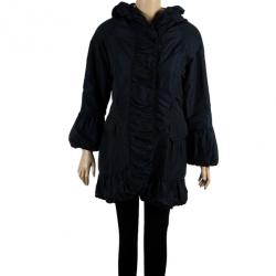 Pre Owned Burberry Puff Sleeve Parka Jacket XS