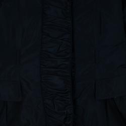 Pre Owned Burberry Puff Sleeve Parka Jacket XS