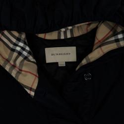 Pre Owned Burberry Puff Sleeve Parka Jacket XS