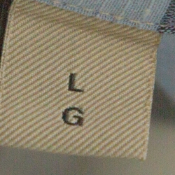 Pre Owned Burberry Light Blue & Beige Nova Check Linen Blend Shirt L