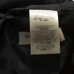 Burberry Black Wool Two Buttoned Blazer L