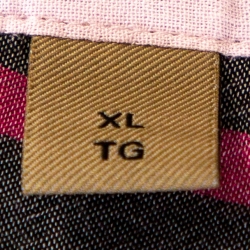 مملوكة مسبقًا Burberry Pink Cotton Exploded Check Button Front Shirt XL