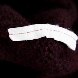 Burberry Burgundy Wool Button Front Cardigan L