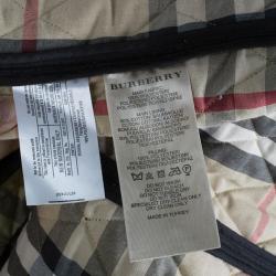 مملوكة مسبقًا Burberry Ashurst Black Quilted Jacket XXL