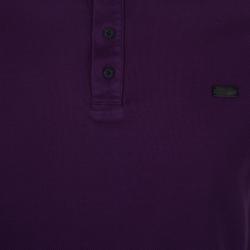 مملوكة مسبقًا تيشيرت بربري بيك بولو أرجوالي للرجال L