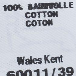 Pre Owned قميص بربري أسود رسمي ضيق للرجال L