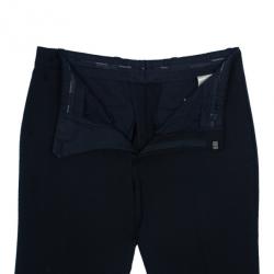 Pre Owned Burberry Tailored Fit Black Men's Suit EU46