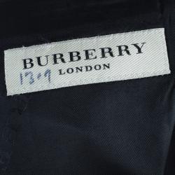 Pre Owned Burberry Tailored Fit Black Men's Suit EU46