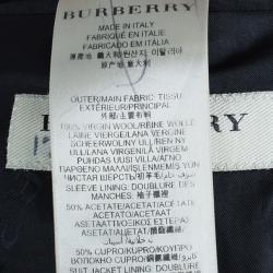 Pre Owned Burberry Tailored Fit Black Men's Suit EU46