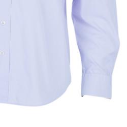 Pre Owned Burberry Brit Light Blue Classic Stretch Cotton Men's Shirt XL