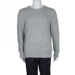 Pre Owned Burberry Men's Grey Knit Sweater XL