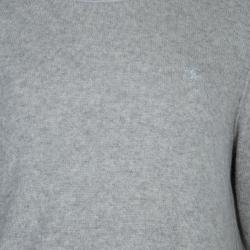 Pre Owned Burberry Men's Grey Knit Sweater XL