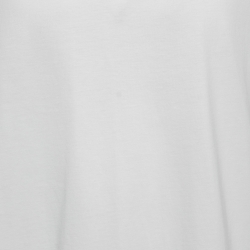 Pre Owned Burberry White Cotton Crewneck T-Shirt XL