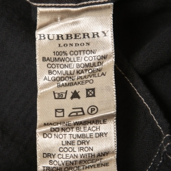 Pre Owned Burberry Multicolor Ombre Cotton Nova Checkered Button Front Shirt L