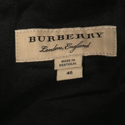 Burberry Blue Wool Blend Trousers S