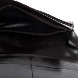 Pre Owned Burberry 'Haymarket Check' Continental Flap Wallet