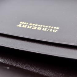 Pre Owned Burberry Haymarket Check Cardholder