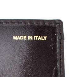 Pre Owned Burberry Haymarket Check Cardholder