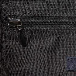 Burberry Two Tone Canvas and Leather Backpack