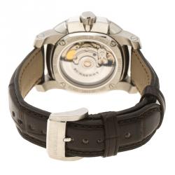 Pre Owned Burberry Beige Stainless Steel The Britain BBY1201 Men's Wristwatch 41 mm