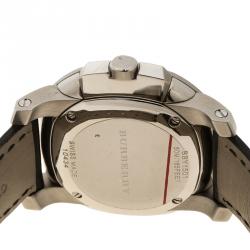 Burberry Black Stainless Steel The Britain BBY1501 Men's Wristwatch 37 mm