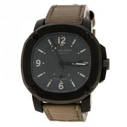 Burberry Grey The Britain BBY1000 Men's Wristwatch 45 mm
