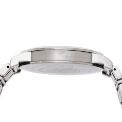 Pre Owned Burberry Silver Stainless Steel Heritage BU1350 Men's Wristwatch 38 mm