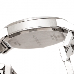 Pre Owned Burberry Silver Stainless Steel The City BU9900 Men's Wristwatch 42 mm