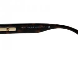 Pre Owned Bvlgari Grey Green 5017 Square Sunglasses