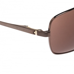 Bvlgari Brown 5019-Q Aviator Sunglasses