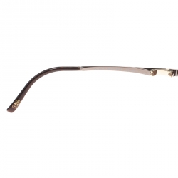 Bvlgari Brown 5019-Q Aviator Sunglasses