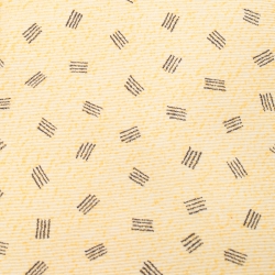 Bvlgari X Davide Pizzigoni Yellow Printed Silk Seven Fold Tie 