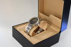 Pre Owned Bvlgari Black Stainless Steel Bvlgari Bvlgari Men's Wristwatch 41MM