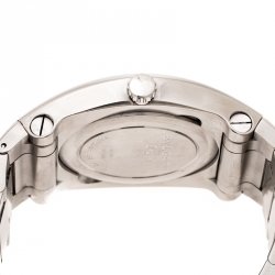 Pre Owned Bvlgari Black Stainless Steel Ergon EG40S Men's Wristwatch 40 mm