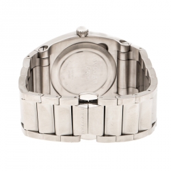 Pre Owned Bvlgari Black Stainless Steel Ergon EG40S Men's Wristwatch 40 mm