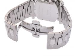 Pre Owned Bvlgari Gray Stainless Steel Ashoma 44 Chrono AA44SCH Men's Wristwatch 44 MM