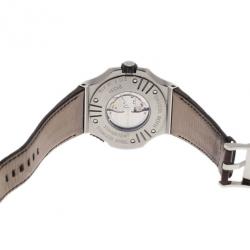 Bvlgari Black Stainless Steel Daniel Roth Men's Wristwatch 50MM